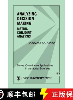 【3-4周达】Analyzing Decision Making: Metric Conjoint Analysis [9780803927575]