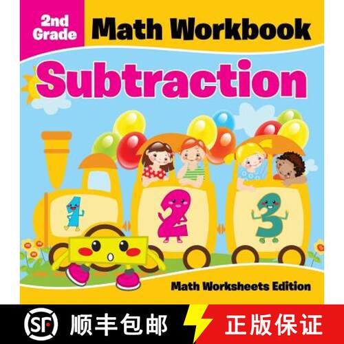 【3-4周达】2nd Grade Math Workbook: Subtraction | Math Worksheets Edition [9781682808030]