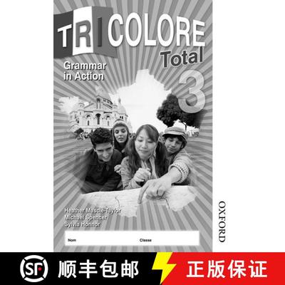 【3-4周达】Tricolore Total 3 Grammar in Action Workbook (8 Pack) [9781408515266]