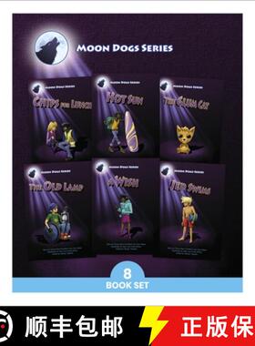 【3-4周达】Phonic Books Moon Dogs Set 2 : Decodable Phonic Books for Catch Up (CVC Level, Alternative... [9781907170966]