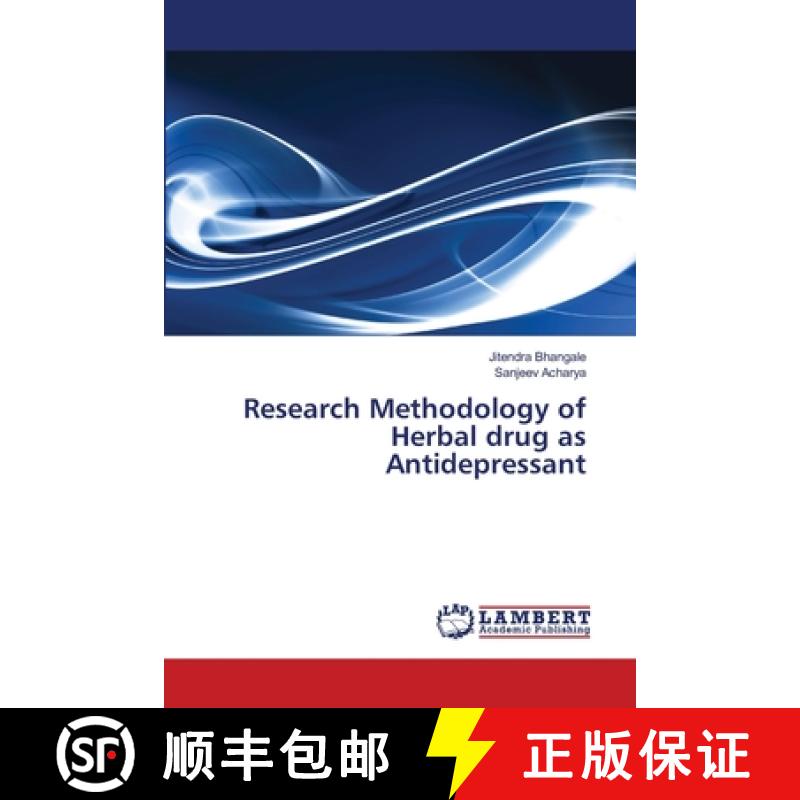 预订 Research Methodology of Herbal drug as Antidepressant [9783659362538]