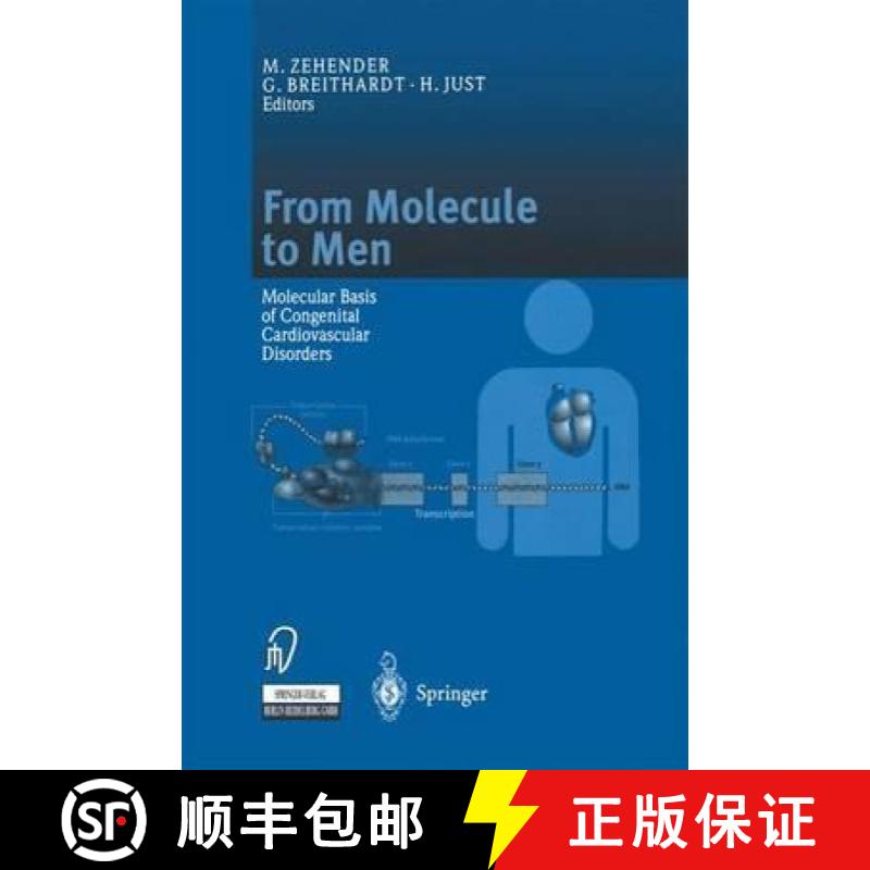 【3-4周达】From Molecule to Men: Molecular Basis of Congenital Cardiovascular Disorders [9783798511682]