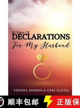 【3-4周达】30 Days of DECLARATIONS for My Husband [9780359953899]