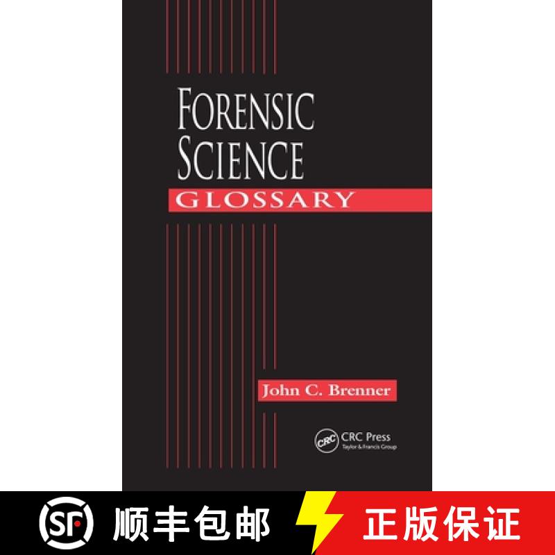 【3-4周达】Forensic Science Glossary [9780849311963]