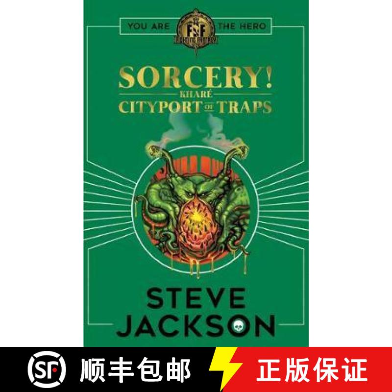 【2-3周达】Fighting Fantasy: Sorcery 2: Cityport of Traps [9781407188485]