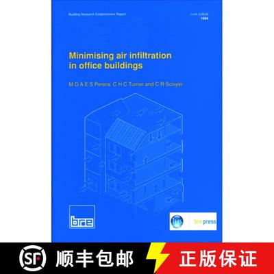 【3-4周达】Minimising Air Infiltration in Office Buildings: (Br 265) [9780851256344]
