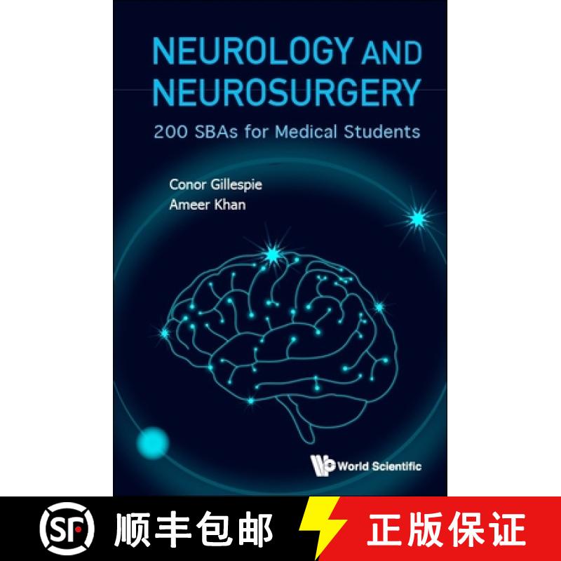 【3-4周达】Neurology and Neurosurgery: 200 Sbas for Medical Students [9789811251016]