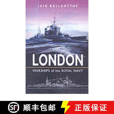 【3-4周达】精装 Hms London: Warships of the Royal Navy [9780850528435]