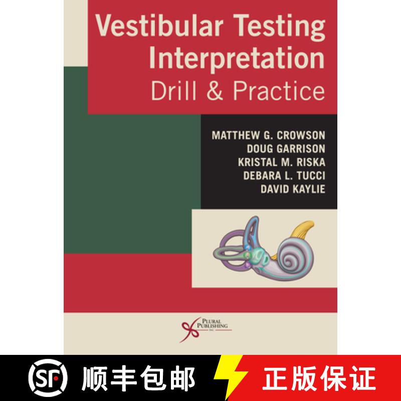 【3-4周达】Vestibular Testing Interpretation : Drill and Practice [9781635501056]