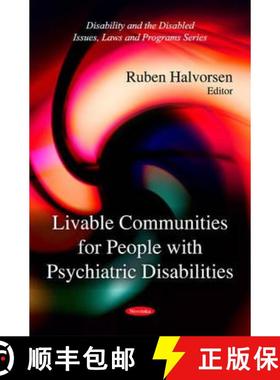【3-4周达】Livable Communities for People with Psychiatric Disabilities [9781607415374]