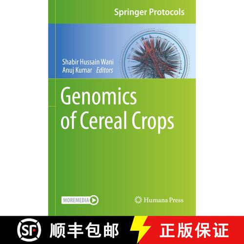 【3-4周达】精装 Genomics of Cereal Crops [9781071625323]
