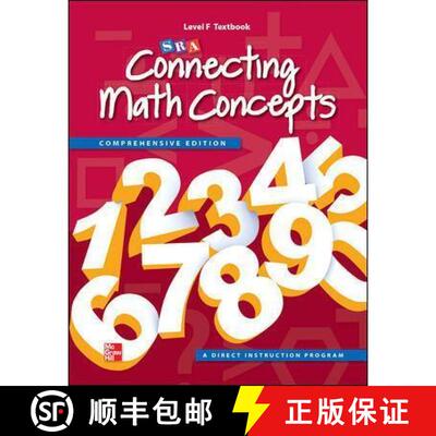 【3-4周达】精装 Connecting Math Concepts Level F, Student Textbook [9780021036455]