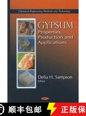 【3-4周达】Gypsum: Properties, Production and Applications [9781617283086]