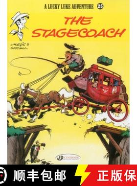 【3-4周达】Lucky Luke Vol.25: the Stagecoach: - Stagecoach [9781849180528]