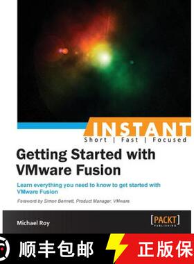 预订 Instant Getting Started with VMware Fusion [9781782177883]
