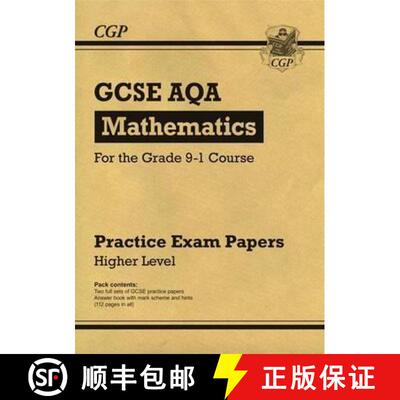 【3-4周达】GCSE Maths AQA Practice Papers: Higher - for the Grade 9-1 Course [9781782946618]