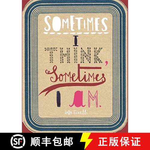 【3-4周达】Sometimes I Think, Sometimes I Am [9781854377289]