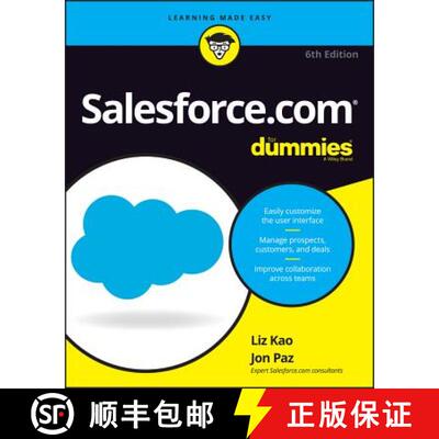 现货 Salesforce.com for Dummies [9781119239314]