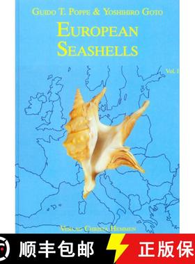 【3-4周达】European Seashells, Volume 1 [9783925919077]