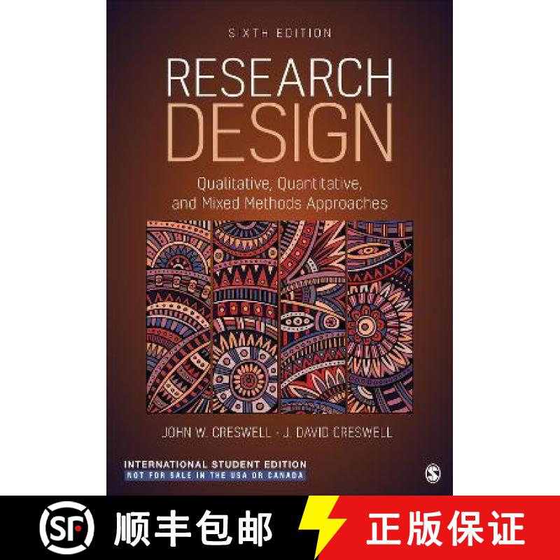 【3-4周达】Research Design - International Student Edition: Qualitative, Quantitative, and Mixed Meth... [9781071870631]