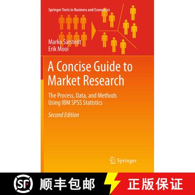 【3-4周达】A Concise Guide to Market Research : The Process, Data, and Methods Using IBM SPSS Statist... [9783662519813]