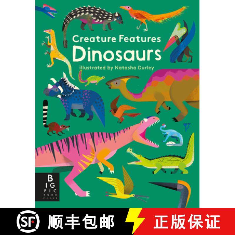 【3-4周达】Creature Features: Dinosaurs [9781536215045]