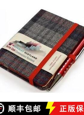 【3-4周达】Waverley S.T. (S): Castle Grey Mini with Pen Pocket Genuine Tartan Cloth Commonplace Notebook [9781849344715]