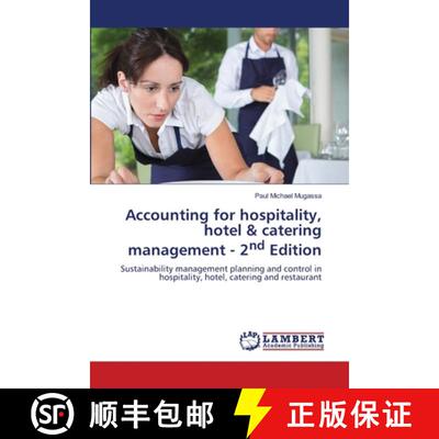 【3-4周达】Accounting for hospitality, hotel & catering management - 2nd Edition [9783659872853]