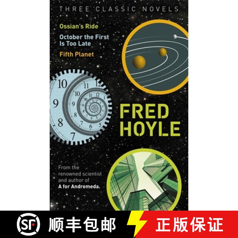 【3-4周达】Three Classic Novels: Ossian's Ride, October the First Is Too Late, Fifth Planet [9781473210950]