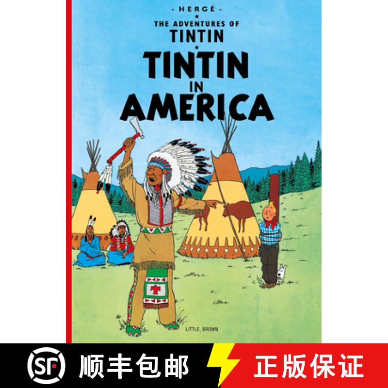 【3-4周达】Adventures of Tintin: Tintin in America [9780316358521]