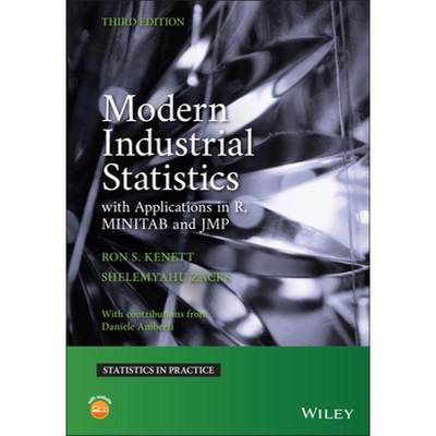 【4周达】Modern Industrial Statistics - With Applications in R, MINITAB and JMP, 3e: With Application... [9781119714903]