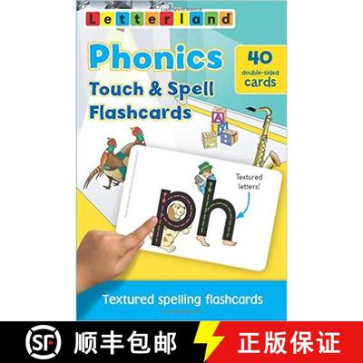 【3-4周达】Phonics touch & spell flashcards: Graad R: Textured Spelling Flashcards [9781782480891]