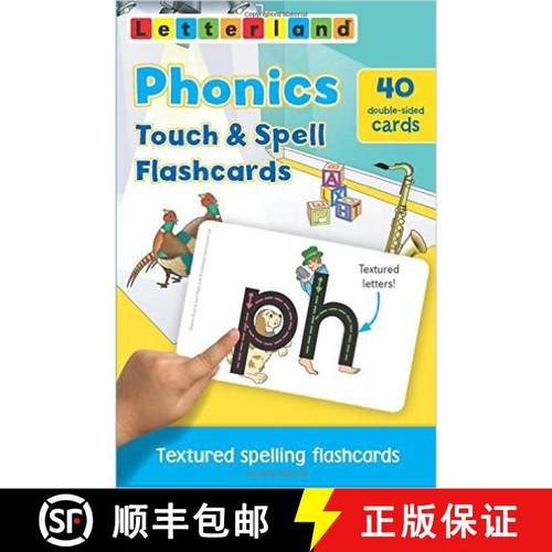 【3-4周达】Phonics touch & spell flashcards: Graad R: Textured Spelling Flashcards [9781782480891]