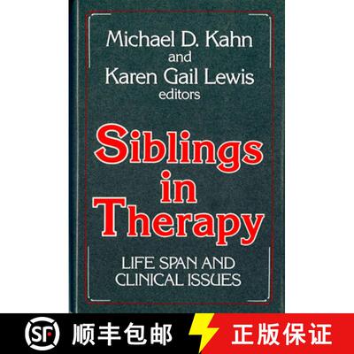 【3-4周达】精装 Siblings in Therapy: Life Span and Clinical Issues [9780393700589]