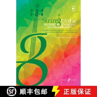 【3-4周达】Stringtastic Beginners -- Teacher's Accompaniment: The Fully Integrated String Series with... [9780571542277]