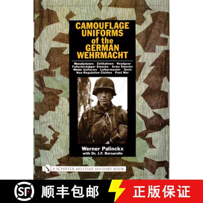 【3-4周达】精装 Camouflage Uniforms of the German Wehrmacht [9780764316234]