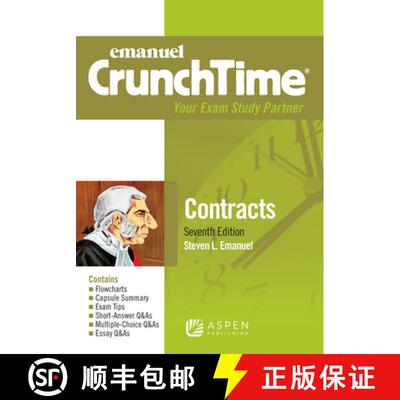【3-4周达】Emanuel CrunchTime for Contracts [9781543807455]
