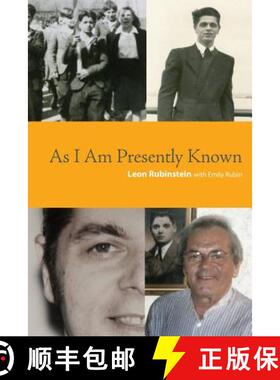 预订 As I Am Presently Known [9781632100399]