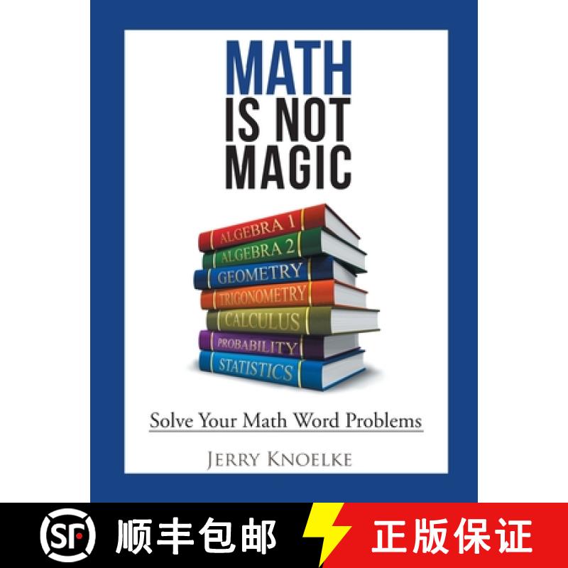 【3-4周达】Math Is Not Magic: Solve Your Math Word Problems [9781641331333]