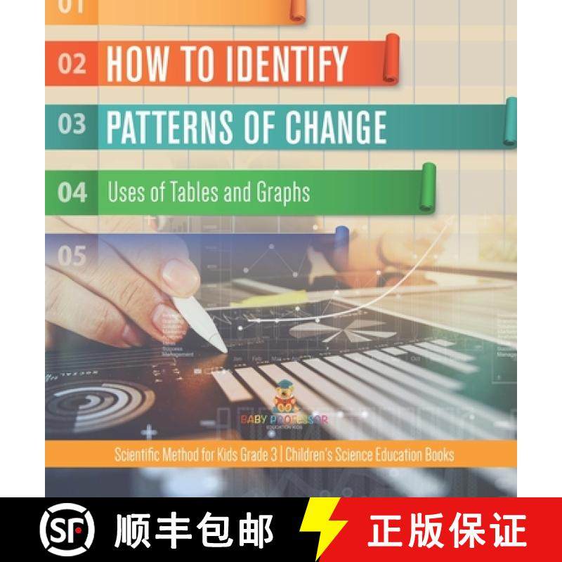 【3-4周达】How to Identify Patterns of Change : Uses of Tables and Graphs | Scientific Method for Kid... [9781541980891]