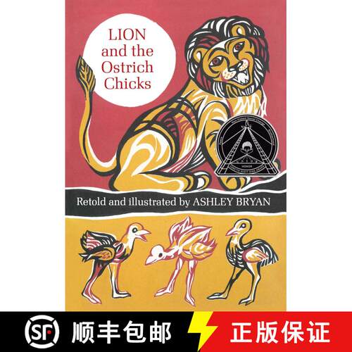 【3-4周达】精装 Lion and the Ostrich Chicks : And Other African Folk Tales [9780689313110]