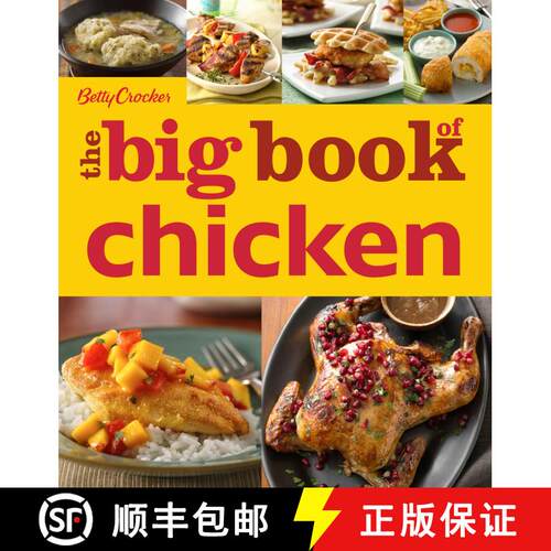【3-4周达】Betty Crocker The Big Book Of Chicken [9780544454354]