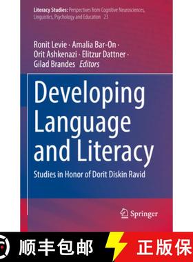 【3-4周达】Developing Language and Literacy : Studies in Honor of Dorit Diskin Ravid [9783030998936]