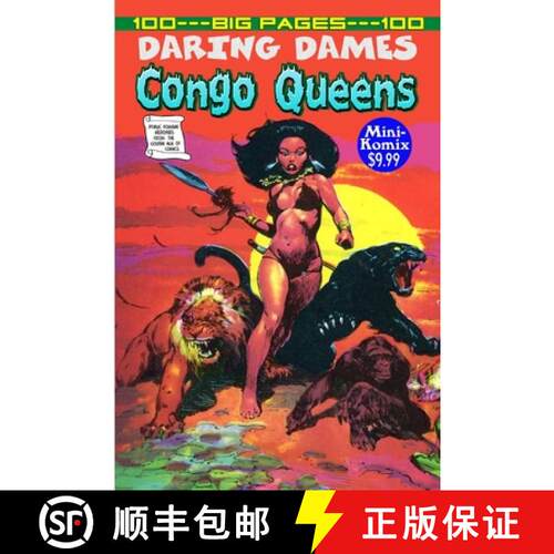 【3-4周达】Daring Dames: Congo Queens [9781387236169]