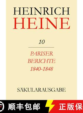 【3-4周达】Pariser Berichte 1840-1848 [9783050013855]