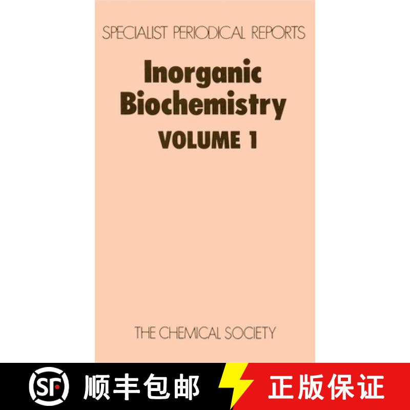 【3-4周达】Inorganic Biochemistry : Volume 1 [9780851865706]