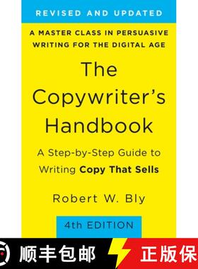 【3-4周达】Copywriter's Handbook, The (4th Edition): A Step-By-Step Guide to Writing Copy that Sells [9781250238016]
