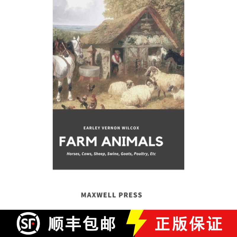 【3-4周达】Farm Animals: Horses, Cows, Sheep, Swine, Goats, Poultry, Etc [9789355280497]