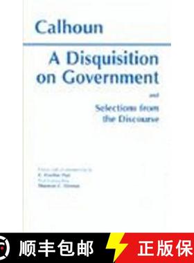 【3-4周达】A Disquisition on Government and Selections from the Discourse [9780872202948]