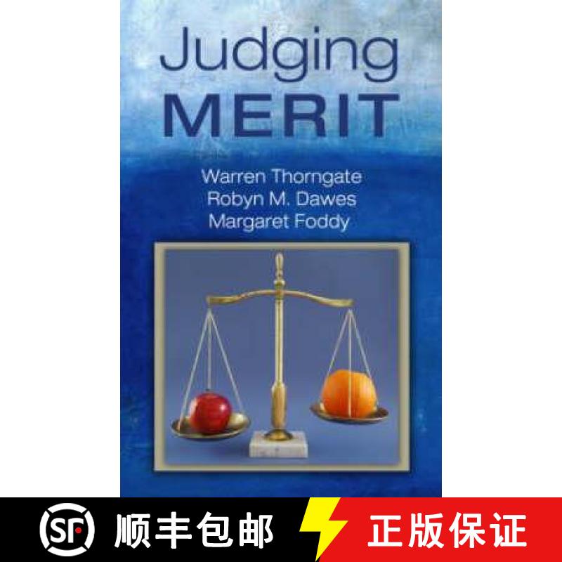 【3-4周达】Judging Merit [9780805858358]